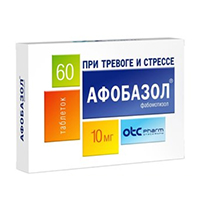 Афобазол таблетки 10мг 60шт