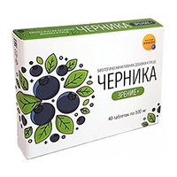 Черника форте с лютеином таблетки 40шт