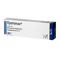 Протопик мазь 0.1% 30г