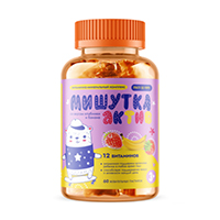 MultiForte Мишутка Актив 12 витаминов пастилки 3г 60шт