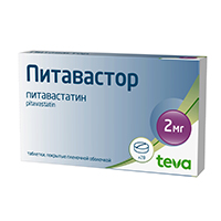 Питавастор таблетки 2мг 28шт