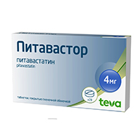 Питавастор таблетки 4мг 28шт