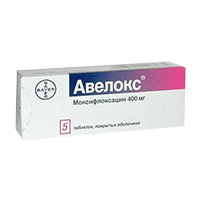 Авелокс таблетки 400мг 5шт