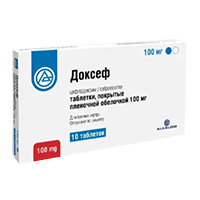 Доксеф таблетки 100мг 10шт