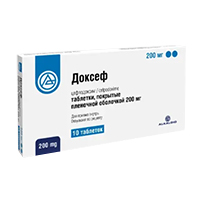 Доксеф таблетки 200мг 10шт