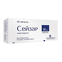 Сейзар таблетки 25мг 30шт