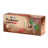 BioForte Кофеин Премиум (Кофеин с витамином В12 Премиум) таблетки 0.35г 30шт