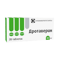 Дротаверин таблетки 40мг 20шт