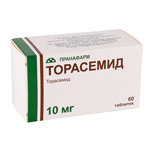 Торасемид таблетки 10мг 60шт