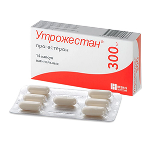 Утрожестан капсулы 300мг 14шт