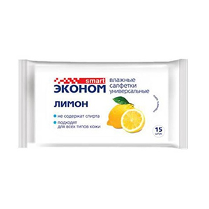 Эконом Smart салфетки 15шт