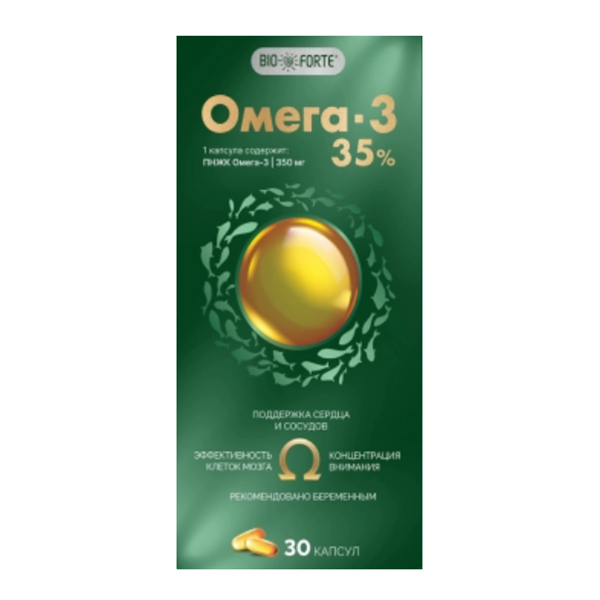 BioForte Омега-3 35% капсулы 1400мг 30шт