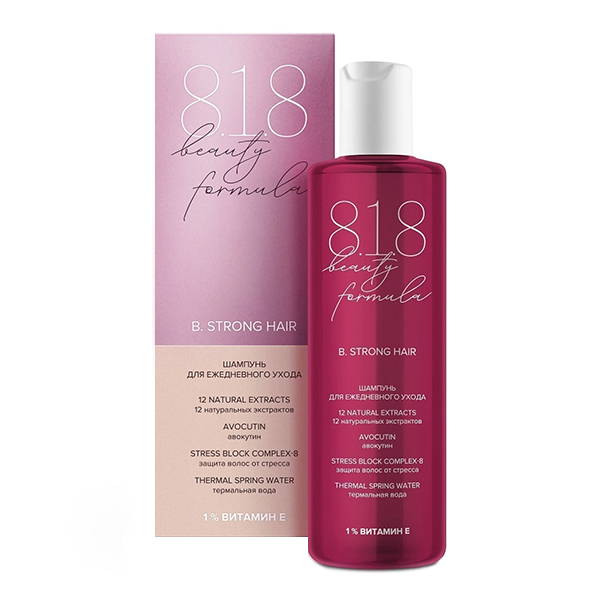 8.1.8 Beauty formula estiqe B. Strong Hair шампунь 200мл