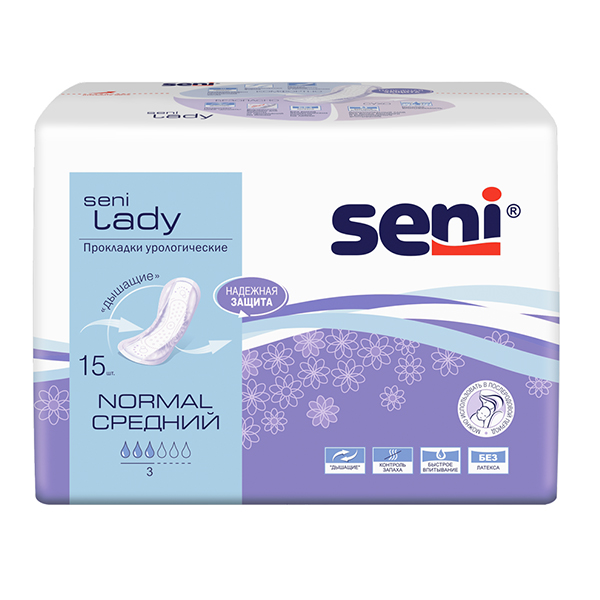 Seni Lady прокладки 15шт