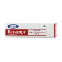 Латикорт мазь 0.1% 15г