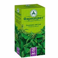 Крапивы листья сырье 1.5г 20шт