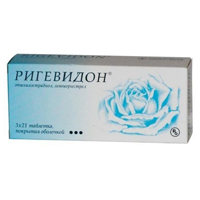 Ригевидон таблетки 0.15мг+0,03мг 63шт