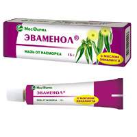 Эваменол мазь 1%+1% 15г