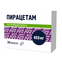 Пирацетам капсулы 400мг 30шт