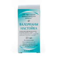 Валерианы настойка настойка 25мл
