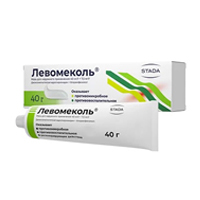 Левомеколь мазь 40мг/г+7.5мг/г 40г