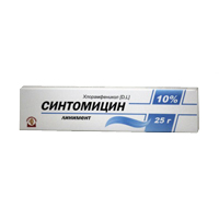 Синтомицин линимент 10% 25г