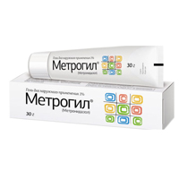 Метрогил гель 1% 30г