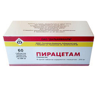 Пирацетам таблетки 200мг 60шт