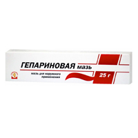 Гепариновая мазь мазь 25г