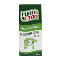 Риностоп капли 0.1% 10мл