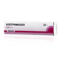 Клотримазол крем 1% 20г