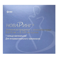 НоваРинг 0.015мг 0,120мг/сутки