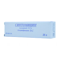 Синтомицин линимент 10% 25г