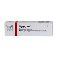 Фуцидин крем 2% 15г