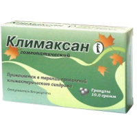 Климаксан гомеопатический гранулы 10г