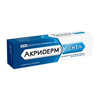 Акридерм ГЕНТА крем 0.05%+0,1% 15г