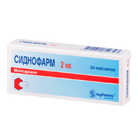 Сиднофарм таблетки 2мг 30шт