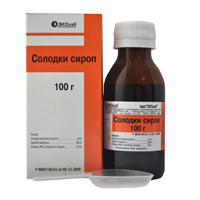 Солодки сироп сироп 100г