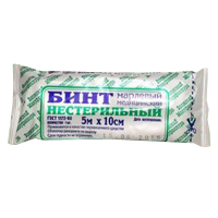 Бинт нестерильный