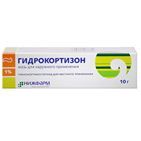 Гидрокортизон мазь 1% 10г