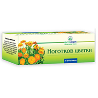 Ноготков цветки сырье 1.5г 20шт