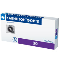 Кавинтон Форте таблетки 10мг 30шт