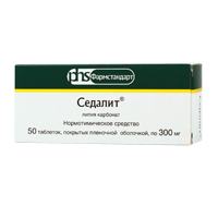 Седалит таблетки 300мг 50шт