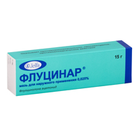Флуцинар мазь 0.025% 15г