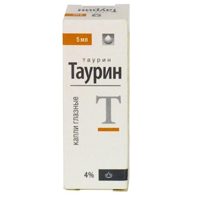 Таурин капли 4% 5мл