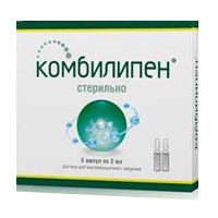Комбилипен раствор для внутримышечных инъекций 2мл 5шт