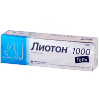 Лиотон 1000 гель 1000МЕ/г 100г
