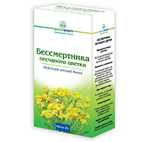 Бессмертника песчаного цветки сырье 35г