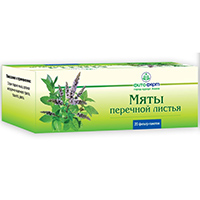 Мяты перечной листья сырье 1.5г 20шт