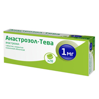 Анастрозол-Тева таблетки 1мг 28шт